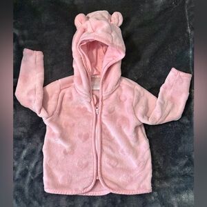 Falls Creek Pink Kids Hoodie with Bear Ears